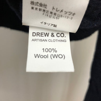 【中古品】【メンズ】  DREW&CO ケーブルニットセーター 147-250319-wy-06-tomh カラー：NAVY 万代Net店