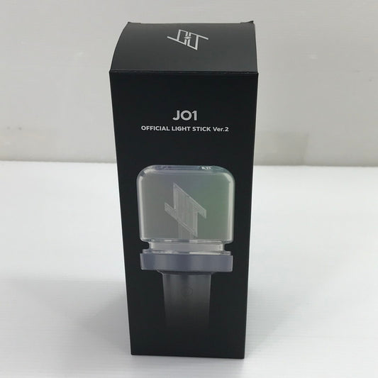 【中古品】 JO1 OFFICIAL LIGHT STICK Ver.2 ペンライト 開封済み 動作確認済み 箱イタミあり 084-260628-ti-08-tag 万代Net店