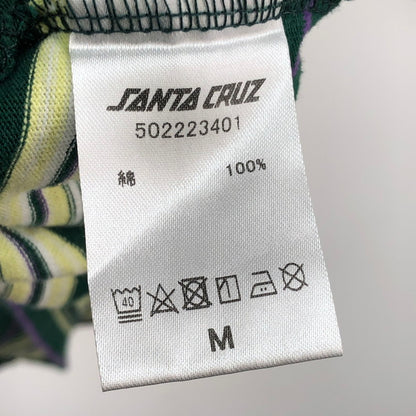 【中古品】【メンズ】 SANTA CRUZ ボーダー　ロンＴ 長袖 Tシャツ 147-260223-SY-02-iwa サイズ：M 万代Net店