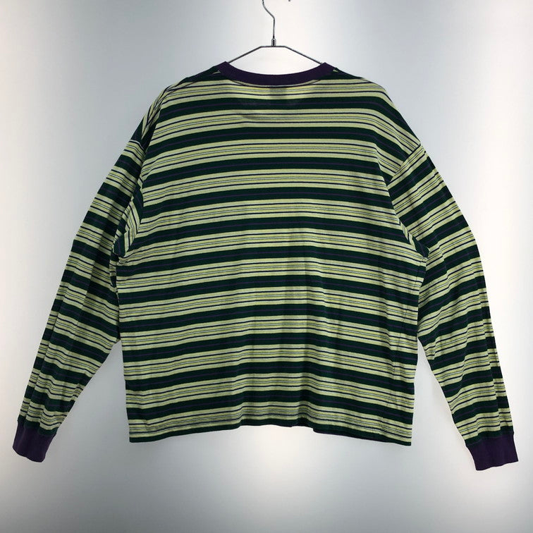 【中古品】【メンズ】 SANTA CRUZ ボーダー　ロンＴ 長袖 Tシャツ 147-260223-SY-02-iwa サイズ：M 万代Net店