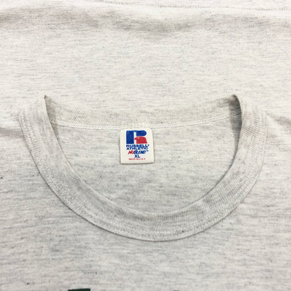【中古品】【メンズ】 RUSSELL ラッセル 90S "C.W. POST LAX" S/S TEE 袖シングル 半袖Tシャツ トップス 146-260829-hn-07-fur サイズ：XL カラー：グレー 万代Net店