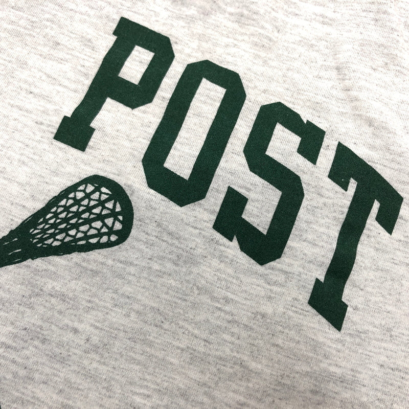 【中古品】【メンズ】 RUSSELL ラッセル 90S "C.W. POST LAX" S/S TEE 袖シングル 半袖Tシャツ トップス 146-260829-hn-07-fur サイズ：XL カラー：グレー 万代Net店