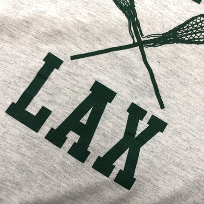 【中古品】【メンズ】 RUSSELL ラッセル 90S "C.W. POST LAX" S/S TEE 袖シングル 半袖Tシャツ トップス 146-260829-hn-07-fur サイズ：XL カラー：グレー 万代Net店