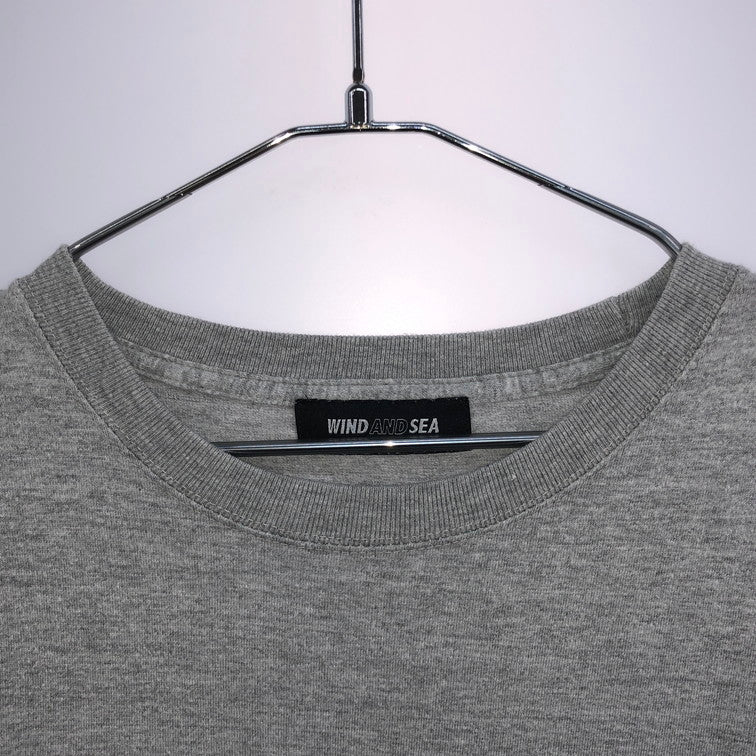 【中古品】【メンズ】 WIND AND SEA L/S TEE ロンＴ 長袖 Tシャツ 147-260223-SY-03-iwa サイズ：L 万代Net店