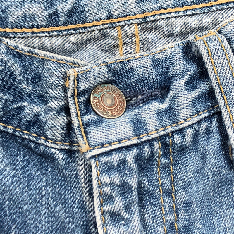 【現状渡し品】【メンズ】 LEVI'S リーバイス 00S 517 BOOT CUT DENIM PANTS R0517-00 ブーツカット デニムパンツ ボトムス 157-260830-hn-01-fur サイズ：32×33 カラー：ブルー系 万代Net店