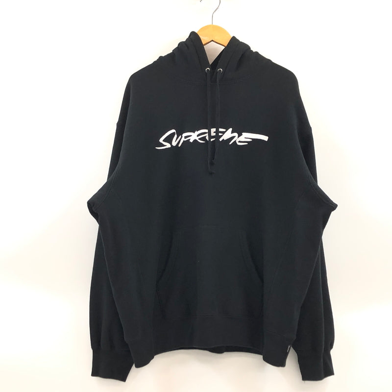 【中古品】【メンズ】 SUPREME シュプリーム 24SS FUTURA HOODED SWEATSHIRT フューチュラ ロゴ フーデッド スウェットシャツ パーカー トップス 149-260830-hn-04-fur サイズ：L カラー：ブラック 万代Net店