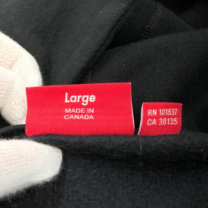 【中古品】【メンズ】 SUPREME シュプリーム 24SS FUTURA HOODED SWEATSHIRT フューチュラ ロゴ フーデッド スウェットシャツ パーカー トップス 149-260830-hn-04-fur サイズ：L カラー：ブラック 万代Net店