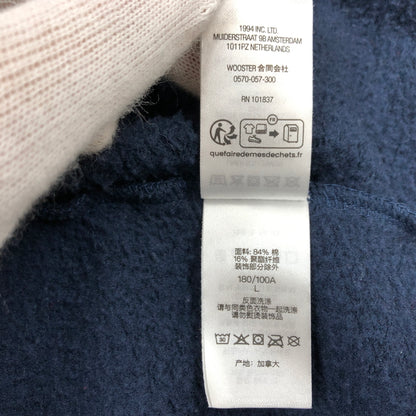 【中古品】【メンズ】 SUPREME シュプリーム ＄ HOODED SWEATSHIRT フーデッド スウェットシャツ パーカー トップス 149-260830-hn-05-fur サイズ：L カラー：ネイビー 万代Net店