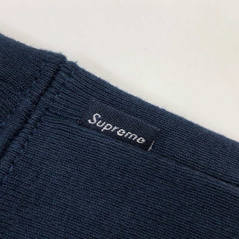 【中古品】【メンズ】 SUPREME シュプリーム ＄ HOODED SWEATSHIRT フーデッド スウェットシャツ パーカー トップス 149-260830-hn-05-fur サイズ：L カラー：ネイビー 万代Net店