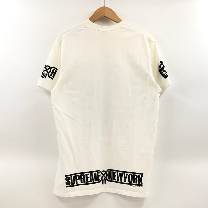 【中古品】【メンズ】 SUPREME シュプリーム × BOUNTY HUNTER バウンティハンター 23AW SKULLS TEE 半袖Tシャツ トップス 149-260830-hn-06-fur サイズ：L カラー：ホワイト 万代Net店