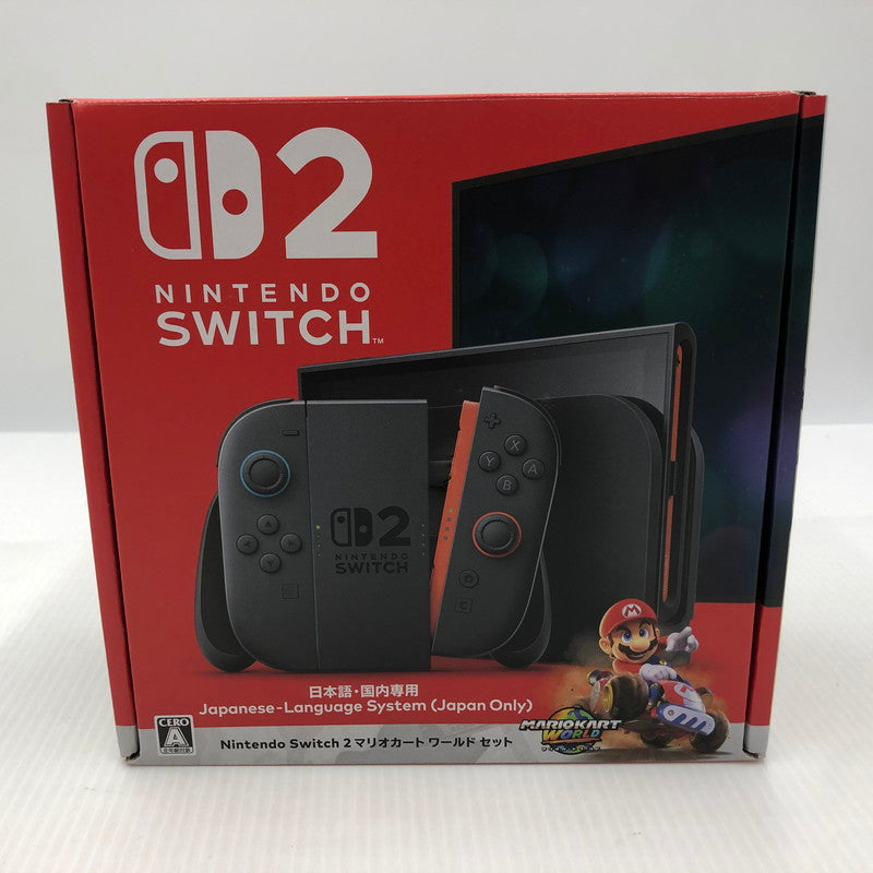 【中古品】 Nintendo Switch 2 マリオカート ワールド セット ニンテンドースイッチ2 日本語・国内専用 本体 BEE-S-KB6PA 035-261006-ns-06-teih 万代Net店