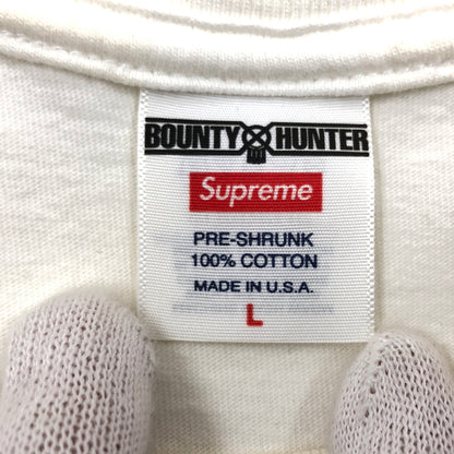【中古品】【メンズ】 SUPREME シュプリーム × BOUNTY HUNTER バウンティハンター 23AW SKULLS TEE 半袖Tシャツ トップス 149-260830-hn-06-fur サイズ：L カラー：ホワイト 万代Net店