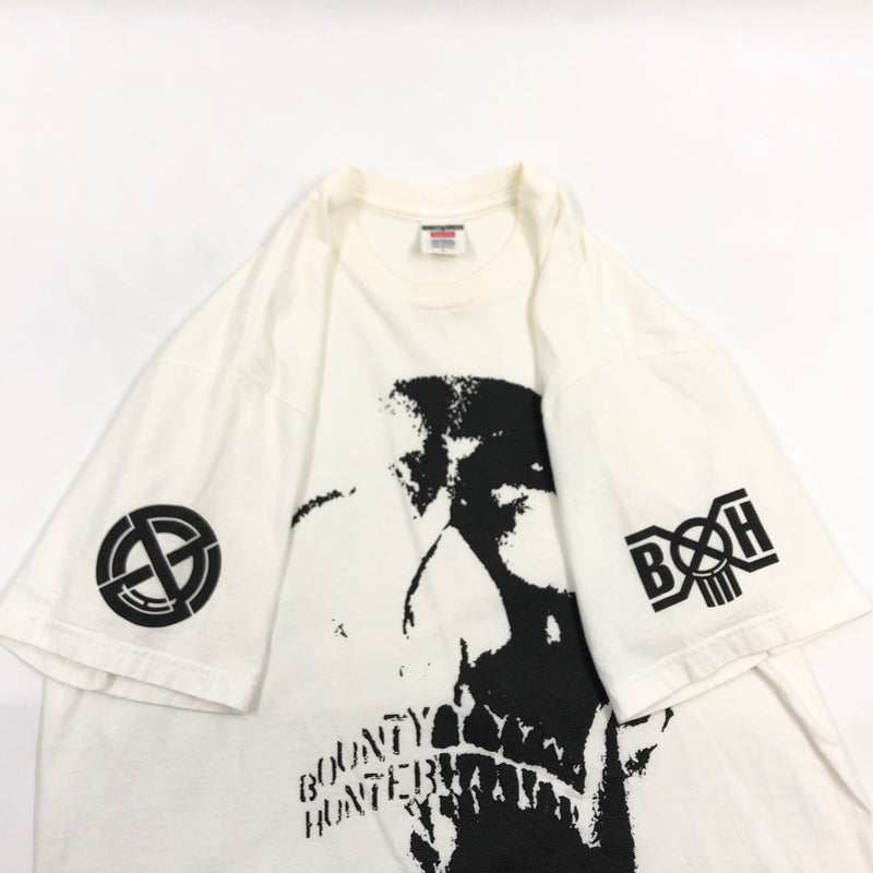 【中古品】【メンズ】 SUPREME シュプリーム × BOUNTY HUNTER バウンティハンター 23AW SKULLS TEE 半袖Tシャツ トップス 149-260830-hn-06-fur サイズ：L カラー：ホワイト 万代Net店