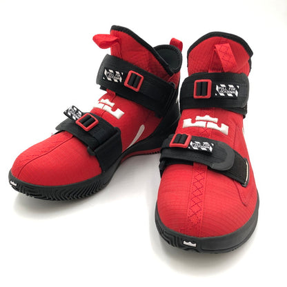 【中古品】【メンズ】 NIKE ナイキ AR4228-600/LEBRON SOLDIER 13 SFG University Red 靴 スニーカー 160-250224-NS-6-iwa サイズ：26 カラー：レッド ブラック ホワイト 万代Net店