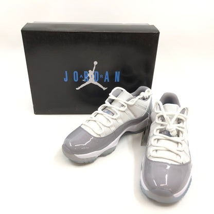 【中古美品】【メンズ】 NIKE ナイキ AIR JORDAN 11 LOW "CEMENT GREY" AV2187-140 エアジョーダン11 ロー セメントグレー スニーカー シューズ 靴 160-260615-hn-01-fur サイズ：29.0cm US11 カラー：グレー/ホワイト系 万代Net店