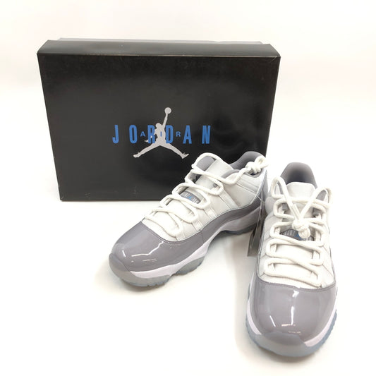 【中古美品】【メンズ】 NIKE ナイキ AIR JORDAN 11 LOW "CEMENT GREY" AV2187-140 エアジョーダン11 ロー セメントグレー スニーカー シューズ 靴 160-260615-hn-01-fur サイズ：29.0cm US11 カラー：グレー/ホワイト系 万代Net店