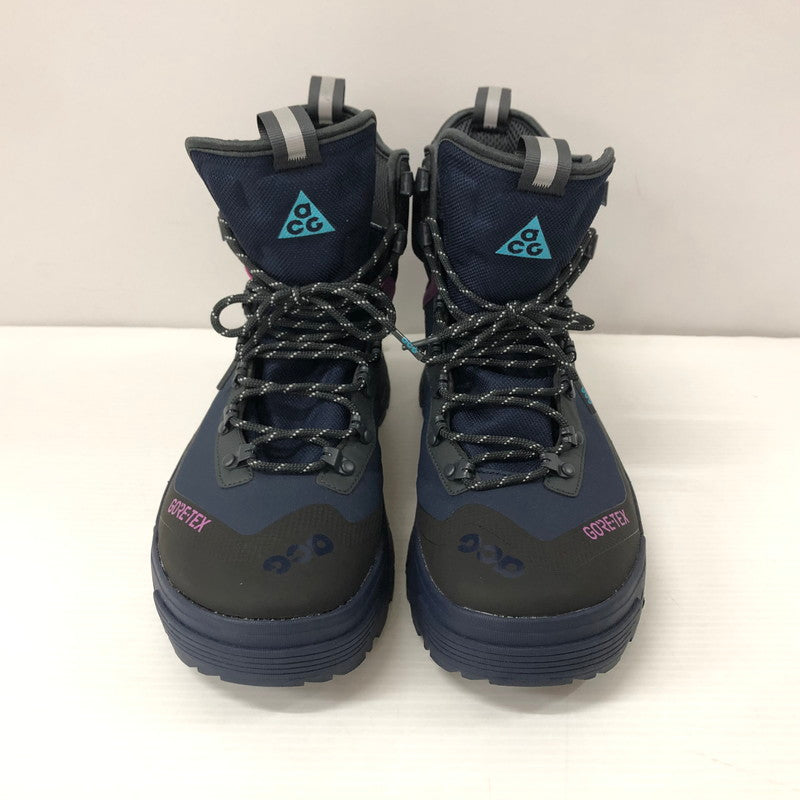 【中古品】【メンズ】 NIKE ACG ナイキ エーシージー DD2858-401 エア ズーム ガイアドーム GORE-TEX 靴 160-240227-at-1-tei サイズ：29.0cm カラー：ネイビー 万代Net店