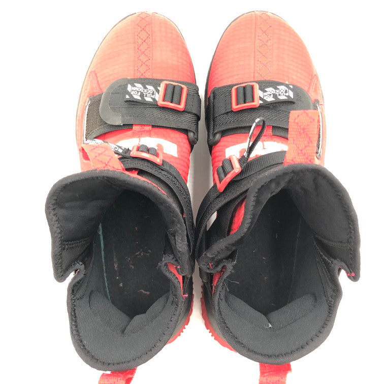 【中古品】【メンズ】 NIKE ナイキ AR4228-600/LEBRON SOLDIER 13 SFG University Red 靴 スニーカー 160-250224-NS-6-iwa サイズ：26 カラー：レッド ブラック ホワイト 万代Net店