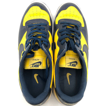 【中古品】【メンズ】 NIKE ナイキ 429579-744/2013年製/ACE 83 SL MICHIGAN 靴 スニーカー 160-250224-NS-7-iwa サイズ：28 カラー：イエロー ネイビー ホワイト 万代Net店