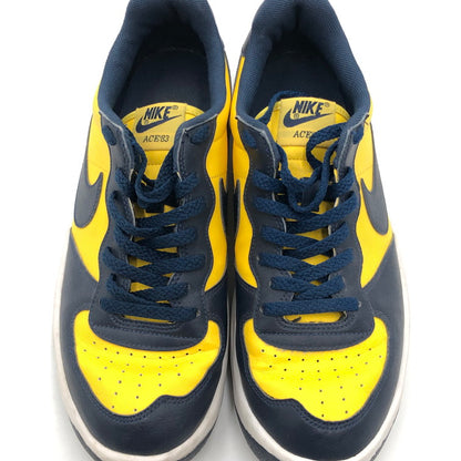 【中古品】【メンズ】 NIKE ナイキ 429579-744/2013年製/ACE 83 SL MICHIGAN 靴 スニーカー 160-250224-NS-7-iwa サイズ：28 カラー：イエロー ネイビー ホワイト 万代Net店