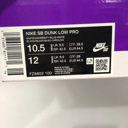 【未使用品】【メンズ】 NIKE ナイキ NICOLE HAUSE×NIKE FZ8802-100 SB DUNK LOW PRO VICTORY OF THE PEOPLE UNIVERSITY BLUE 160-260226-SY-01-iwa サイズ：28.5 万代Net店