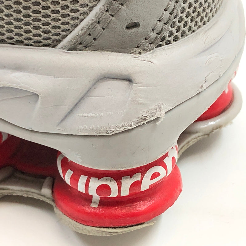 【現状渡し品】【メンズ】 SUPREME シュプリーム × NIKE ナイキ SHOX RIDE 2 DN1615-100 ショックス ライド2 スニーカー シューズ 靴 149-260615-hn-02-fur サイズ：26.0cm US8 カラー：ホワイト/グレーフォッグ/フラットプラチナム 万代Net店