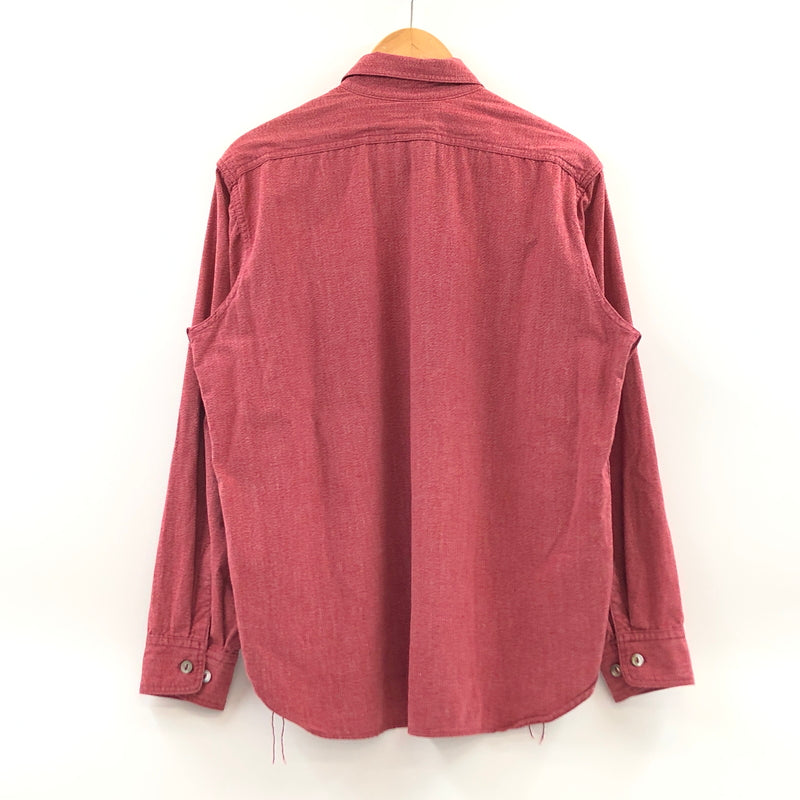 【中古品】【メンズ】 THE REAL McCOY'S ザ・リアルマッコイズ UNION MADE WORK L/S SHIRT ユニオンメイド 長袖ワークシャツ トップス 145-260615-hn-03-fur サイズ：不明 カラー：レッド 万代Net店