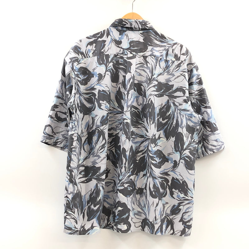 【中古品】【メンズ】 HARE ハレ ART S/S OPEN COLOR SHIRT HA020072AA アートショートスリーブ オープンカラーシャツ 半袖シャツ トップス 147-260615-hn-04-fur サイズ：L カラー：グレー系 万代Net店