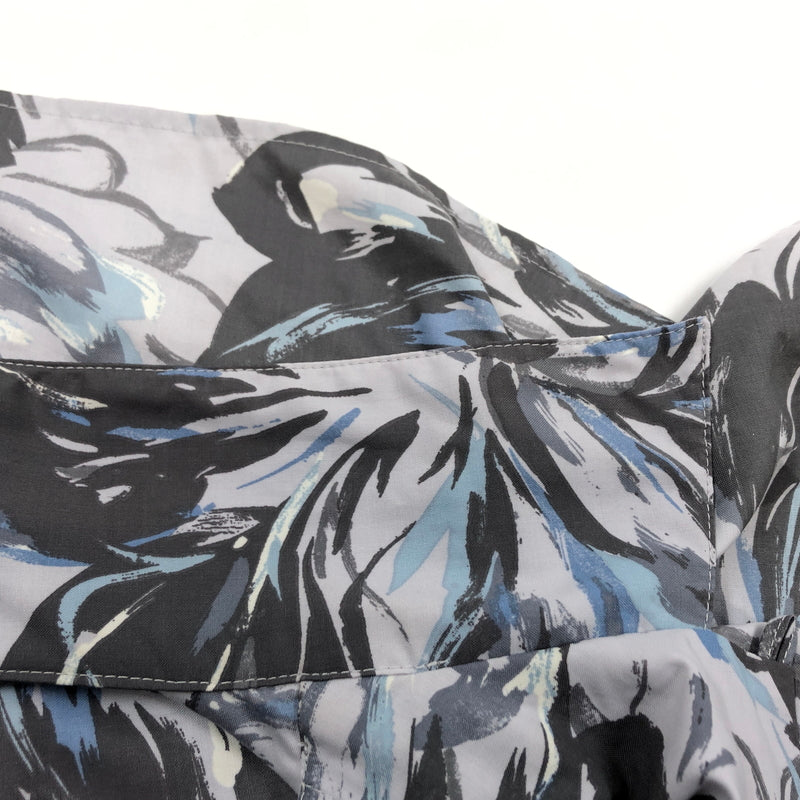 【中古品】【メンズ】 HARE ハレ ART S/S OPEN COLOR SHIRT HA020072AA アートショートスリーブ オープンカラーシャツ 半袖シャツ トップス 147-260615-hn-04-fur サイズ：L カラー：グレー系 万代Net店