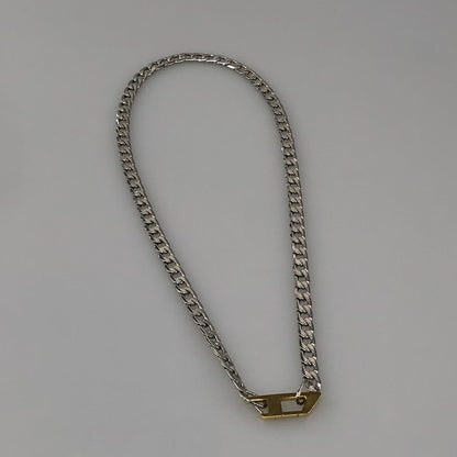 【中古品】【メンズ/レディース】 DIESEL ディーゼル チェーンネックレス ディーゼル 192-260302-SY-04-iwa 万代Net店