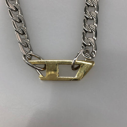 【中古品】【メンズ/レディース】 DIESEL ディーゼル チェーンネックレス ディーゼル 192-260302-SY-04-iwa 万代Net店