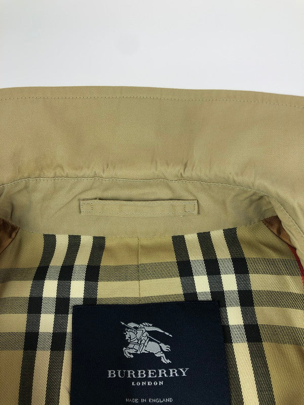 【中古品】【メンズ】  BURBERRY LONDON バーバリー ロンドン SOUTIEN COLLAR COAT ステンカラーコート アウター 141-240823-na-9-tag サイズ：下記参照 カラー：ベージュ 万代Net店