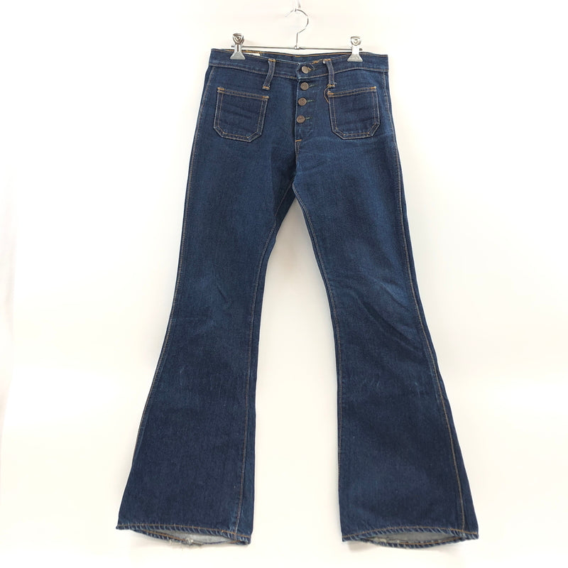 【中古品】【メンズ】 BIG-JOHN ビッグジョン DENIM BELL BOTTOMS LOT340 ベルボトム デニムパンツ ボトムス 157-260615-hn-06-fur サイズ：30×33 カラー：インディゴ 万代Net店