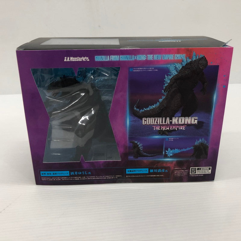 【中古美品】 S.H.モンスターズ ゴジラ ゴジラVSコング THE NEW EMPIRE 2024 044-260813-ns-10-tei 万代Net店
