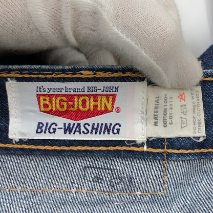 【中古品】【メンズ】 BIG-JOHN ビッグジョン DENIM BELL BOTTOMS LOT340 ベルボトム デニムパンツ ボトムス 157-260615-hn-06-fur サイズ：30×33 カラー：インディゴ 万代Net店