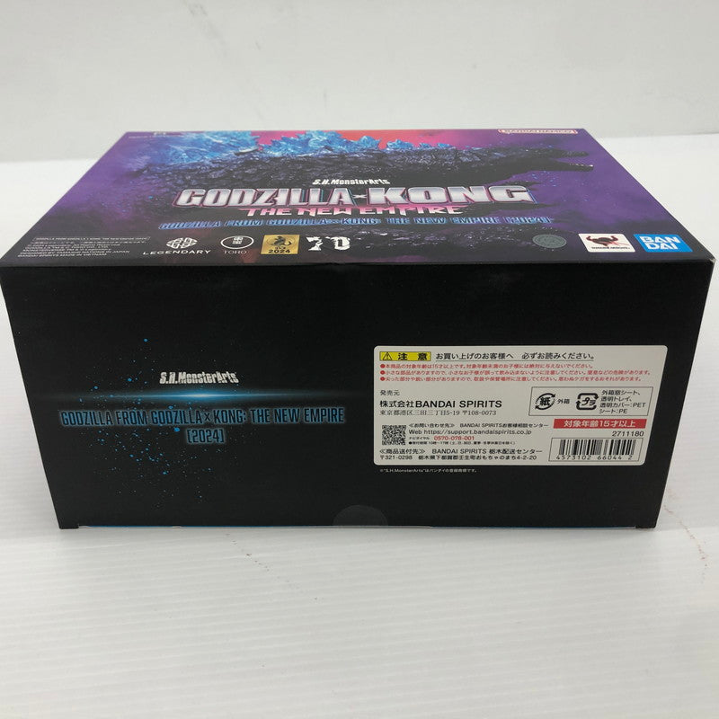 【中古美品】 S.H.モンスターズ ゴジラ ゴジラVSコング THE NEW EMPIRE 2024 044-260813-ns-10-tei 万代Net店