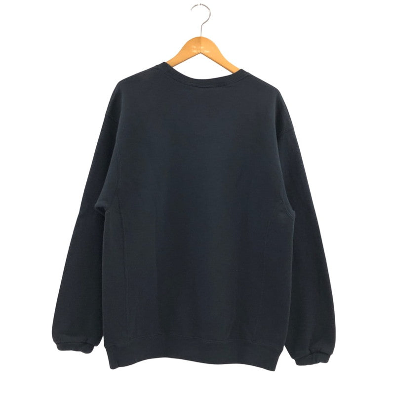【現状渡し品】【メンズ】 RUSSELL ATHLETIC ラッセルアスレティック 00S 2011 SOFTBALL CREW NECK SWEAT 2011ソフトボール クルーネックスウェット トレーナー トップス 146-260101-hn-08-fur サイズ：L カラー：ブラック 万代Net店