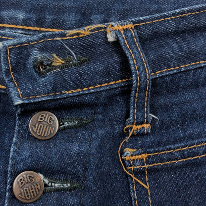 【中古品】【メンズ】 BIG-JOHN ビッグジョン DENIM BELL BOTTOMS LOT340 ベルボトム デニムパンツ ボトムス 157-260615-hn-06-fur サイズ：30×33 カラー：インディゴ 万代Net店