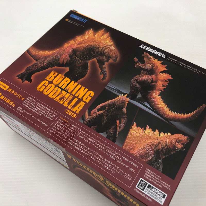 【中古品】 S.H.MonsterArts ゴジラ キング・オブ・モンスターズ バーニング・ゴジラ 2019 044-260813-ns-11-tei 万代Net店