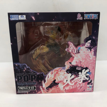 【中古品】 P.O.P ワンピース“NEO-MAXIMUM” ポートガス・D・エース 15th LIMITED Ver. フィギュア 047-260813-ns-12-tei 万代Net店