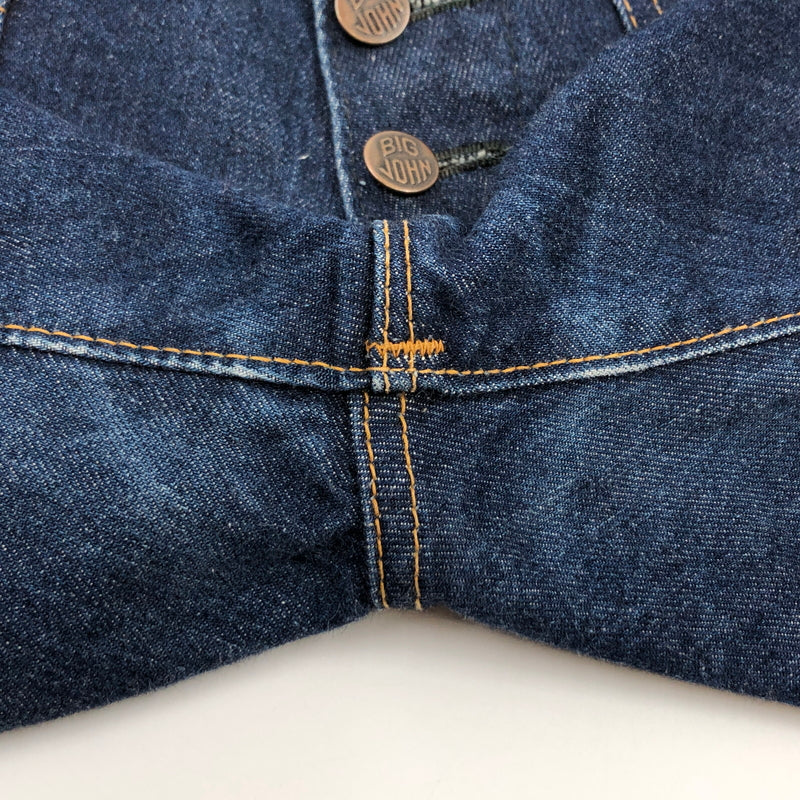 【中古品】【メンズ】 BIG-JOHN ビッグジョン DENIM BELL BOTTOMS LOT340 ベルボトム デニムパンツ ボトムス 157-260615-hn-06-fur サイズ：30×33 カラー：インディゴ 万代Net店