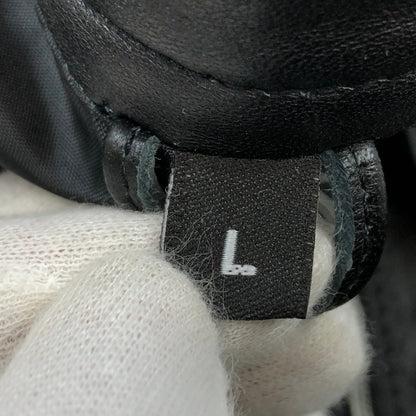 【現状渡し品】【メンズ】 DEGNER デグナー シングルライダースジャケット レザー アウター 140-251015-hn-01-fur サイズ：L カラー：ブラック 万代Net店