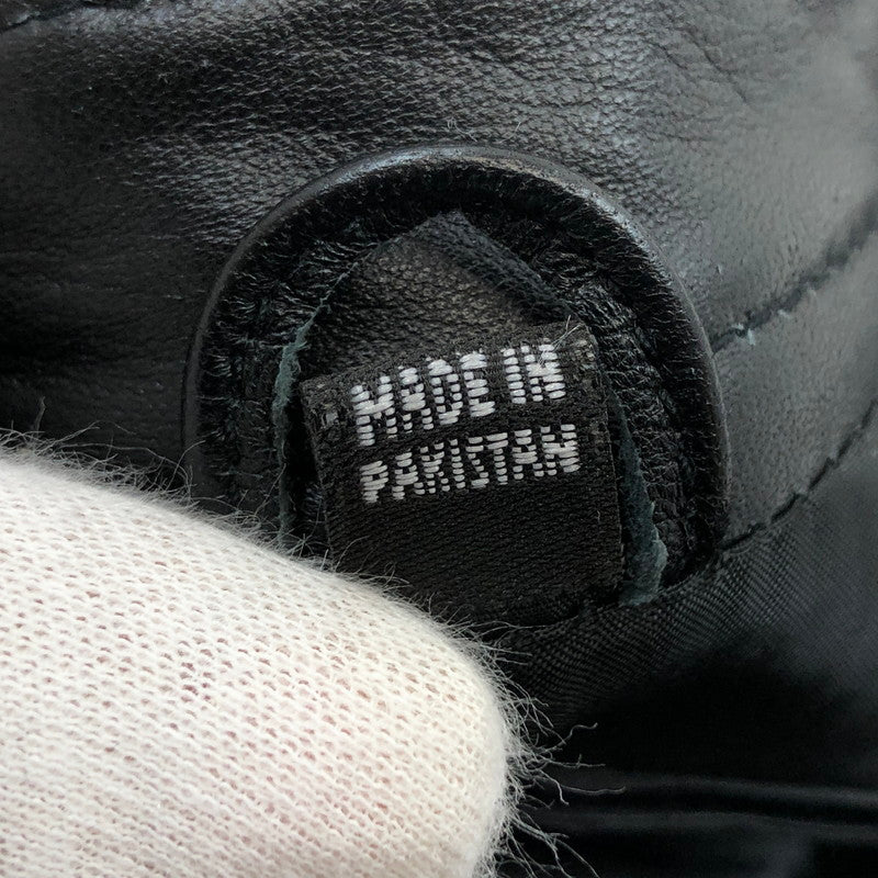 【現状渡し品】【メンズ】 DEGNER デグナー シングルライダースジャケット レザー アウター 140-251015-hn-01-fur サイズ：L カラー：ブラック 万代Net店