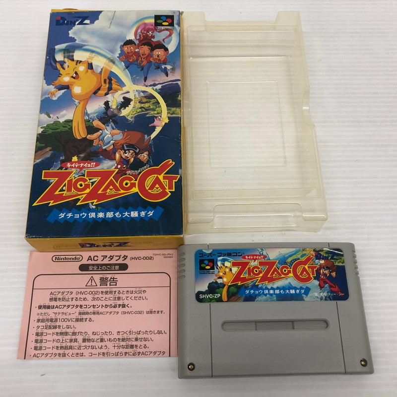【中古品】 ｼﾞｸﾞｻﾞｸﾞｷｬｯﾄ･ﾀﾞﾁｮｳ倶楽部も大騒ぎﾀﾞ スーパーファミコンソフト SFC 023-261006-ns-16-teih 万代Net店