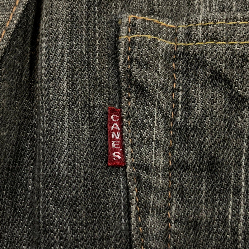 【中古品】【メンズ】 SUGAR CANE シュガーケーン BUTTON FLY DENIM PANT 砂糖黍 柿渋染 ボタンフライ デニムパンツ ボトムス 156-260615-hn-07-fur サイズ：31×34 カラー：グレー系 万代Net店