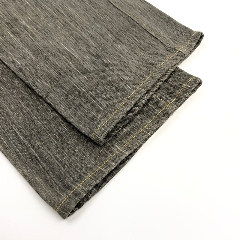 【中古品】【メンズ】 SUGAR CANE シュガーケーン BUTTON FLY DENIM PANT 砂糖黍 柿渋染 ボタンフライ デニムパンツ ボトムス 156-260615-hn-07-fur サイズ：31×34 カラー：グレー系 万代Net店