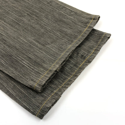 【中古品】【メンズ】 SUGAR CANE シュガーケーン BUTTON FLY DENIM PANT 砂糖黍 柿渋染 ボタンフライ デニムパンツ ボトムス 156-260615-hn-07-fur サイズ：31×34 カラー：グレー系 万代Net店