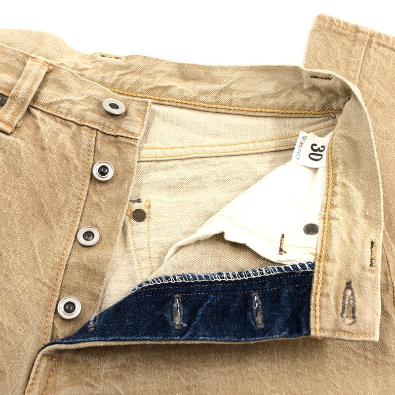 【現状渡し品】【メンズ】 WAREHOUSE ウエアハウス HELLER'S CAFE ヘラーズカフェ コットンパンツ ボトムス 156-251015-hn-02-fur サイズ：30 カラー：ベージュ 万代Net店