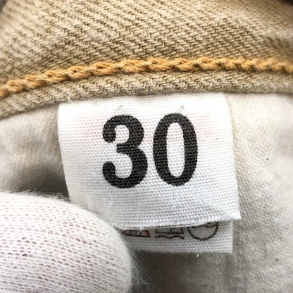 【現状渡し品】【メンズ】 WAREHOUSE ウエアハウス HELLER'S CAFE ヘラーズカフェ コットンパンツ ボトムス 156-251015-hn-02-fur サイズ：30 カラー：ベージュ 万代Net店