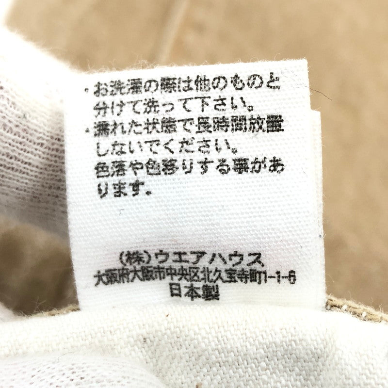 【現状渡し品】【メンズ】 WAREHOUSE ウエアハウス HELLER'S CAFE ヘラーズカフェ コットンパンツ ボトムス 156-251015-hn-02-fur サイズ：30 カラー：ベージュ 万代Net店